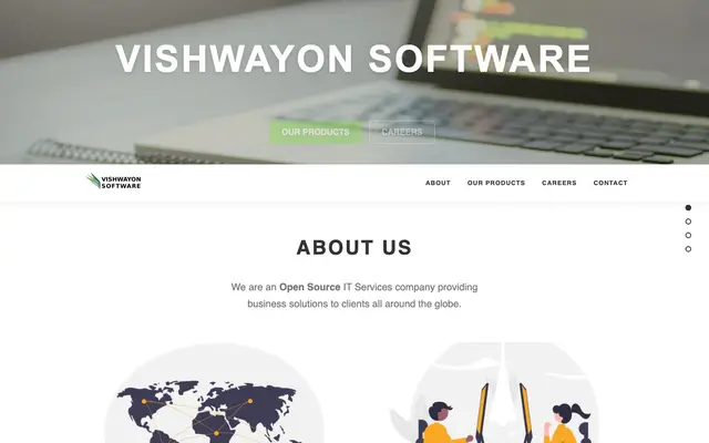 Vishwayon Software Private Limited website