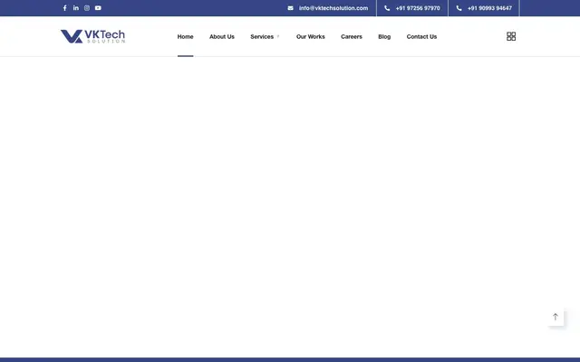 VK Tech Solution - Web Solution website
