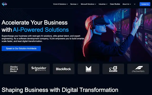 VLink India Pvt Ltd website