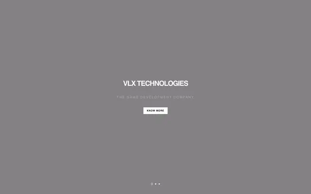 VLx Technologies LLP - The Game Development Company website