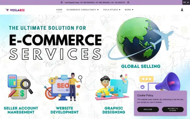 VOILA Biz website