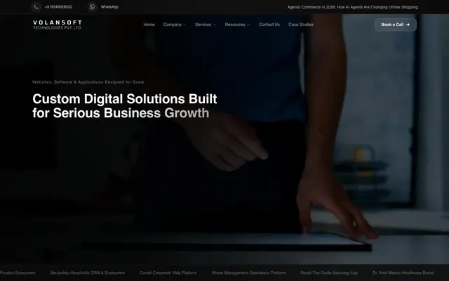 VolanSoft Technologies (P) LTD website