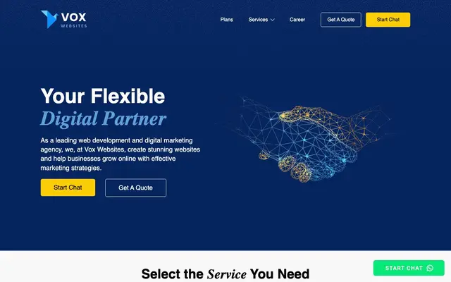 Vox Websites website