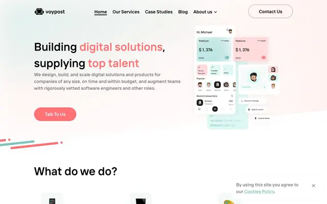 Voypost website
