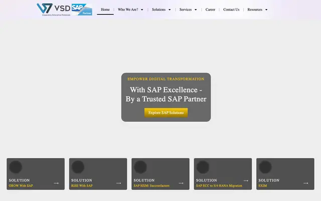 VSD Technologies Pvt. Ltd. website