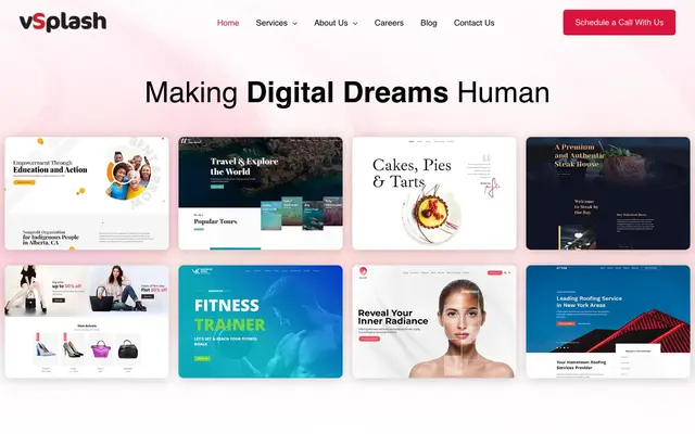 vSplash Techlabs Private Limited website