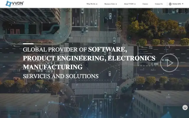 VVDN Technologies Pvt. Ltd. website