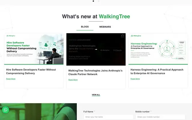 WalkingTree Technologies Private Limited website