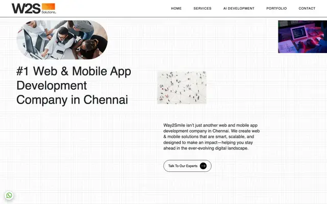 Way2Smile Solutions website