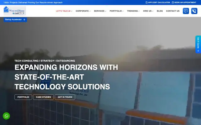 Ways & Means Technology Pvt. Ltd. website