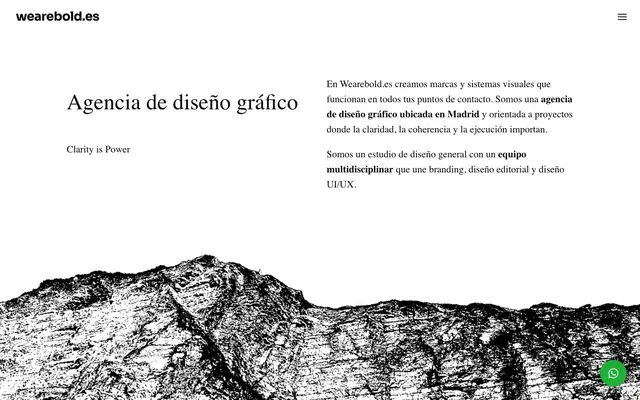Wearebold.es website