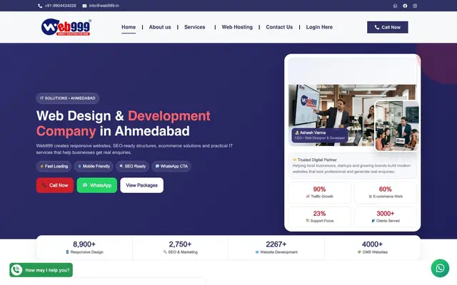 Web999 website