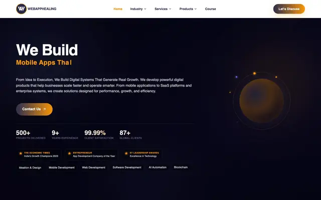 Webapphealing Technology Pvt.Ltd. website