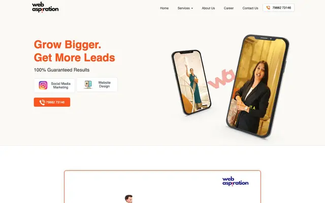 Web Aspiration website