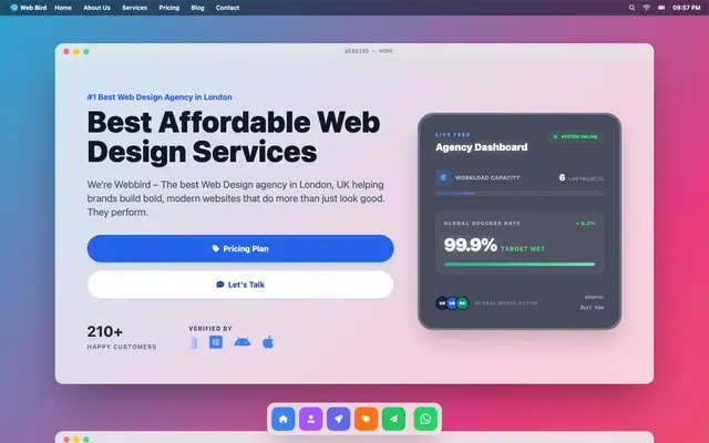 Web Bird website