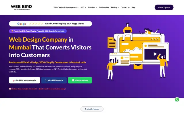 Web Bird website