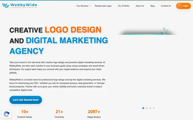 Webbywide website