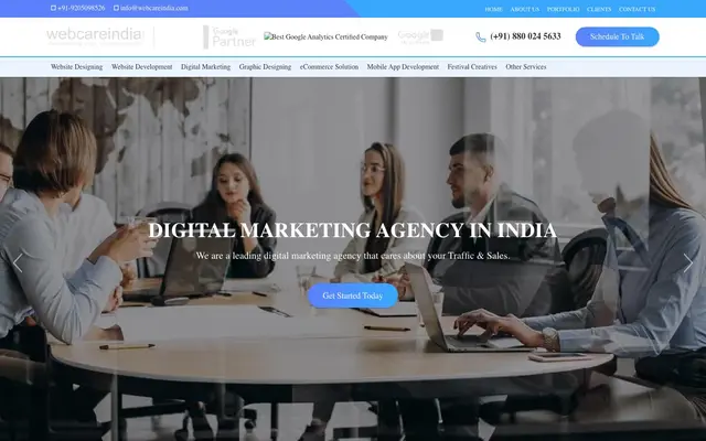 Website Designing Company in India website