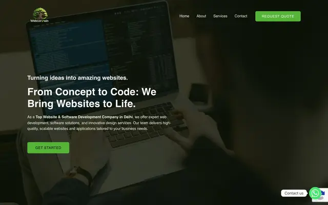 Webcorewin website