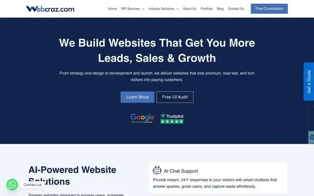 WebCraz website