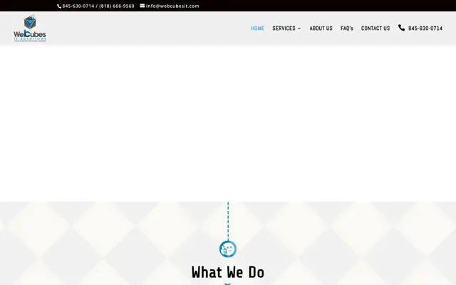 Web cubes website