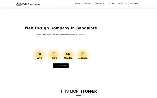 WD Bangalore website