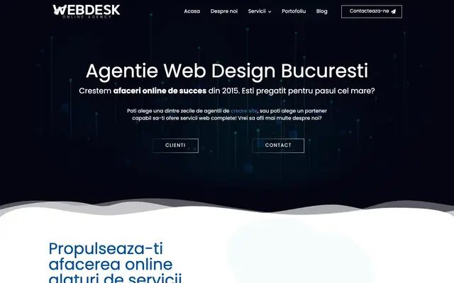 Webdesk Agency website