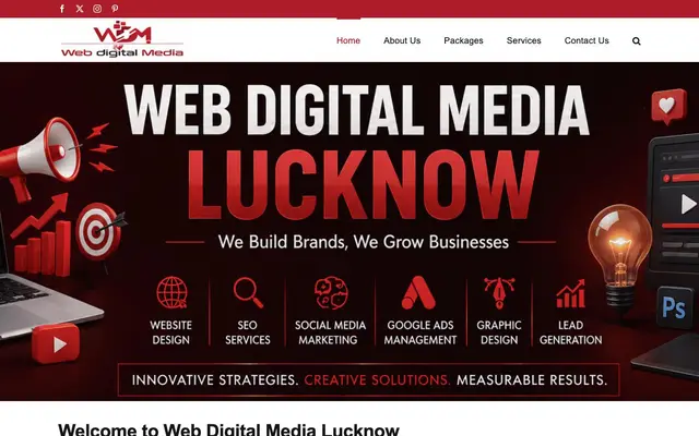 Web Digital Media website