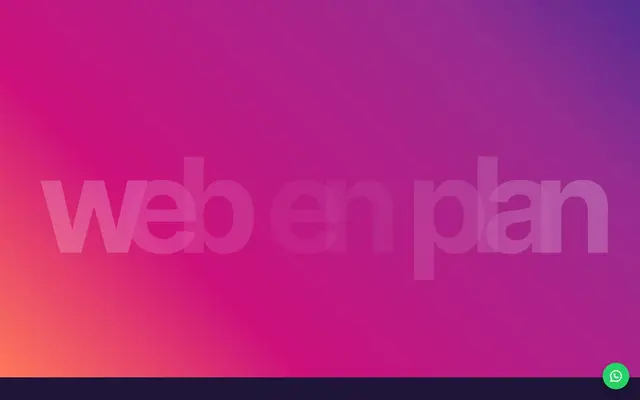 Web en Plan website