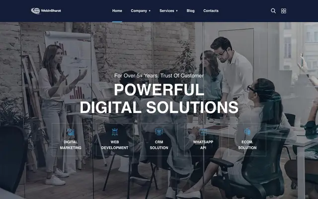 Webinbharat website