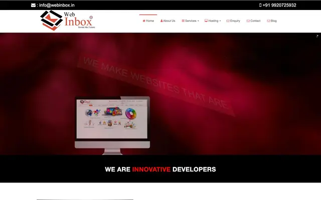 Web Inbox website