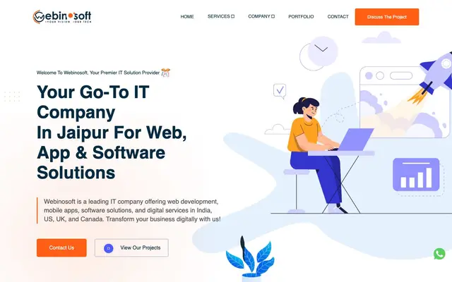Webinosoft website