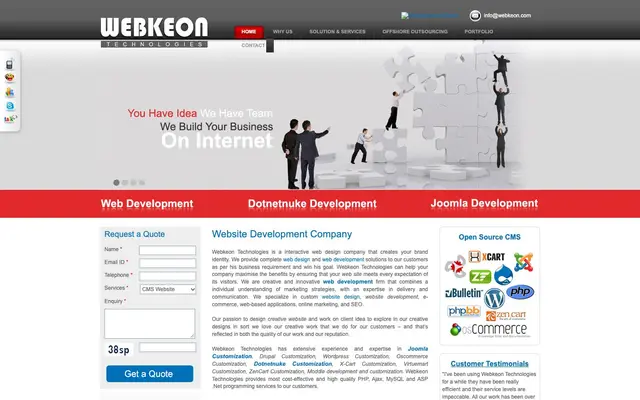 Website Design Company website