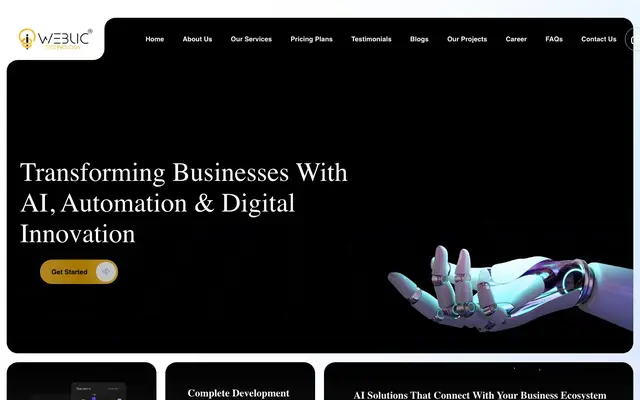 Weblic Technology : Website Design Company in Ahmedabad website