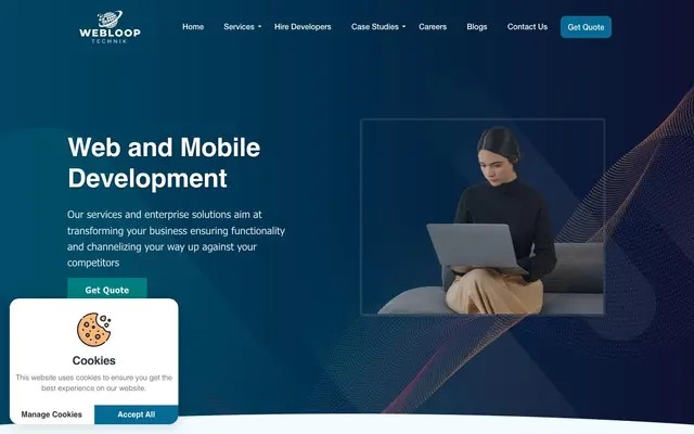 Webloop Technik India Pvt Ltd website