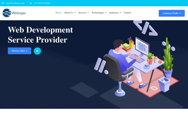 WEBOJAS SOFTWARE TECHNOLOGIES PVT. LTD. website