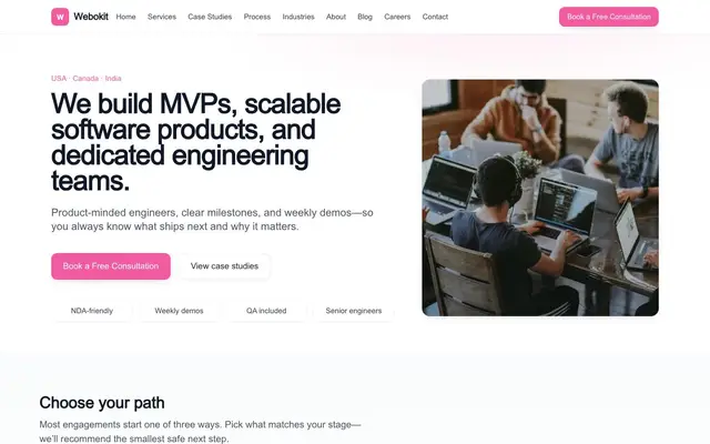webokit website