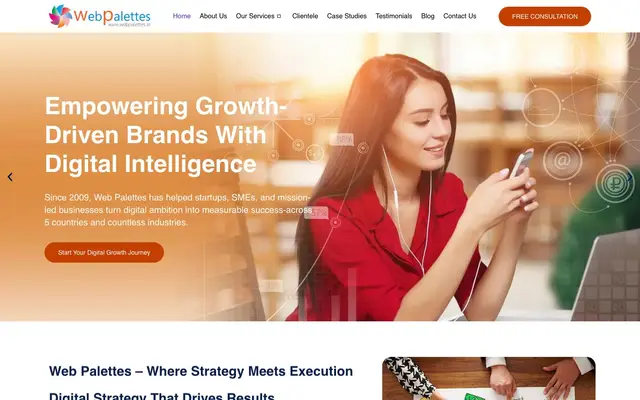 Web Palettes website
