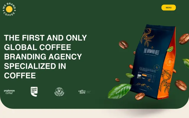 WeBrandCoffee website