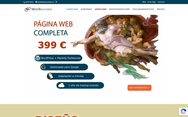WebReunidos website