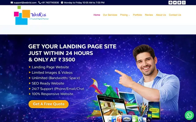 WebRisi website