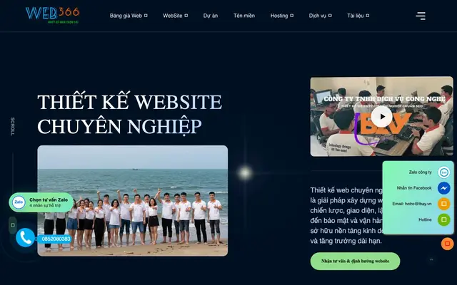 366 Website design website
