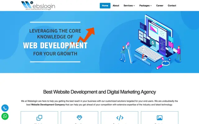 Webslogin IT Services Private Limited website