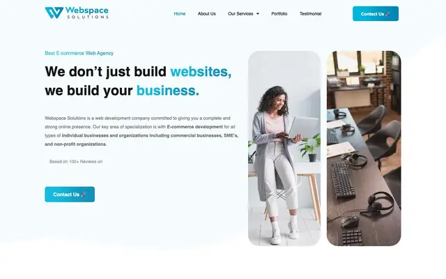 Webspace Solutions website