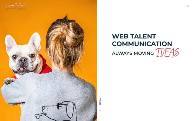 Web Talent Communication website