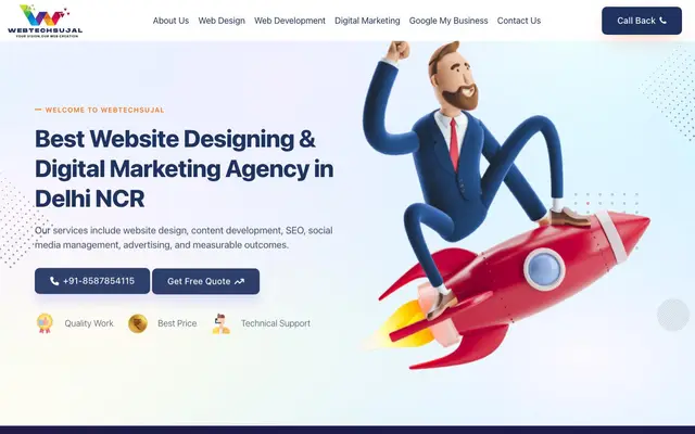 Webtechsujal website