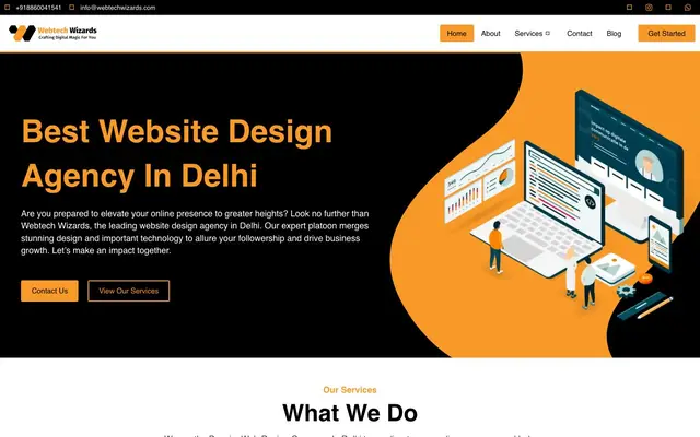 Webtech Wizards website