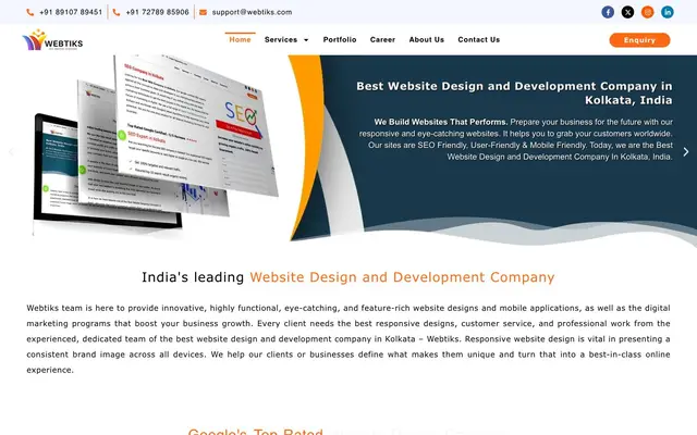 WEBTIKS website