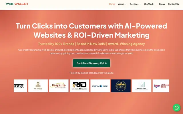 Web Wallah website