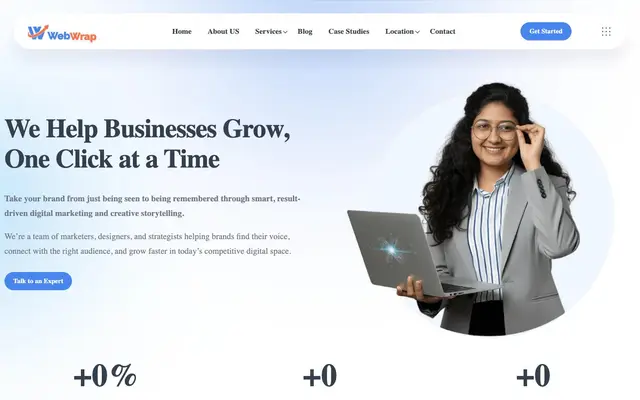 WebWrap website